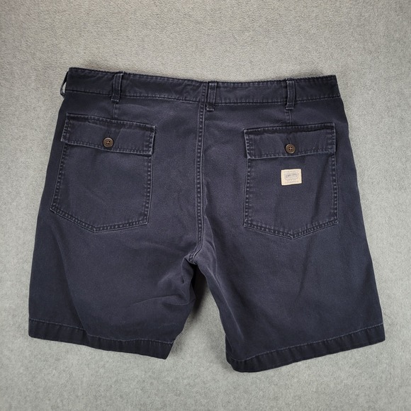 Vintage Ralph Lauren Denim Supply Shorts Baker Mens Size 38 Blue - Picture 9 of 11